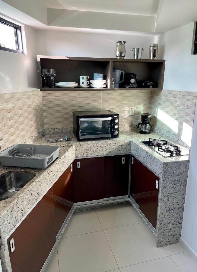 Tabatinga Residence Flat Pe Na Areia II Conde  Kültér fotó