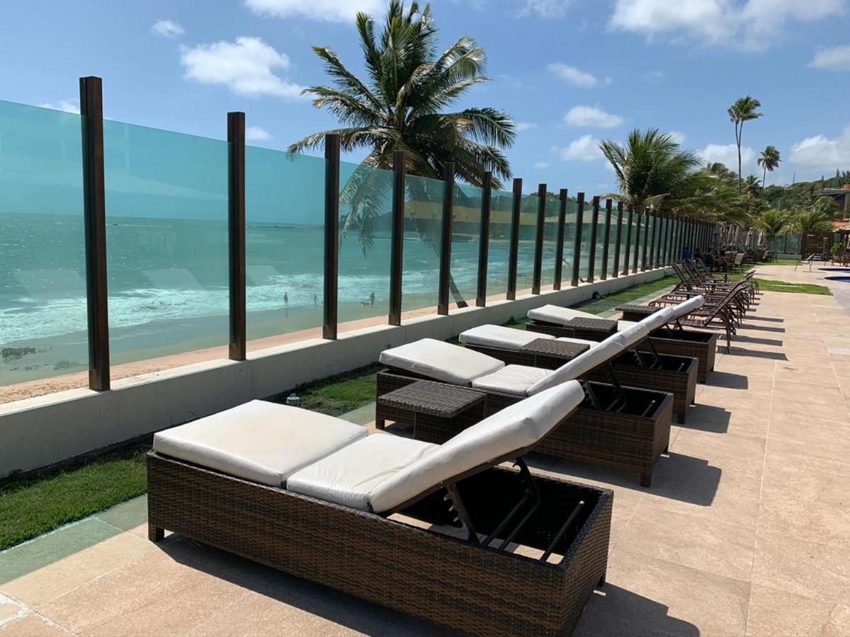 Tabatinga Residence Flat Pe Na Areia II Conde  Kültér fotó
