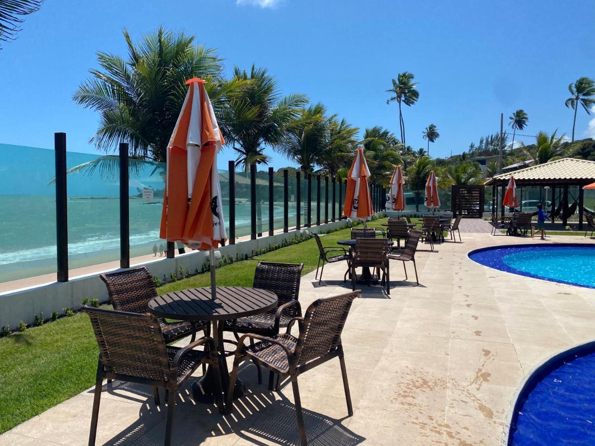 Tabatinga Residence Flat Pe Na Areia II Conde  Kültér fotó